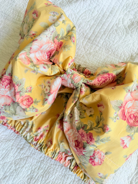READY TO SHIP- Yellow Floral Vivianna