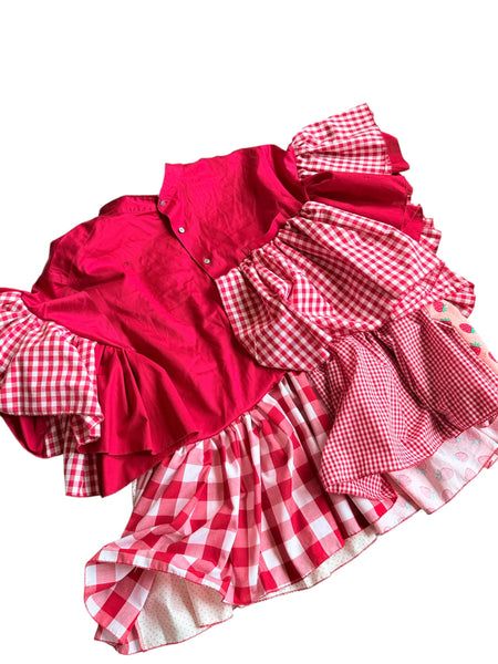 Strawberry Shortcake Red Ruffle Tunic/Dress