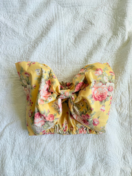 READY TO SHIP- Yellow Floral Vivianna