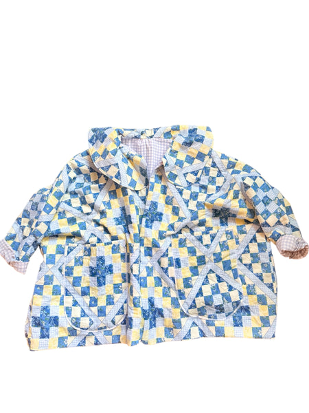 Lightweight Lined Quilted Duster