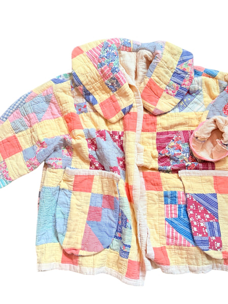 Prarie Pastel Quilted Coat