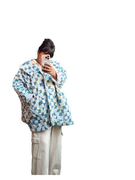 Lightweight Lined Quilted Duster