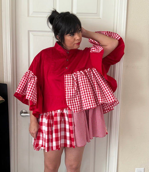 Strawberry Shortcake Red Ruffle Tunic/Dress